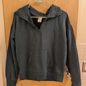 All in Motion Teal Fleece Pullover